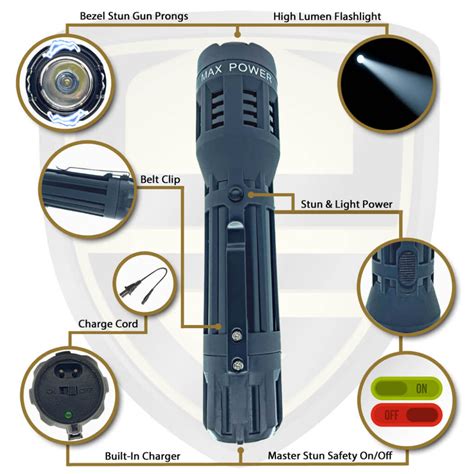 flashlight taser